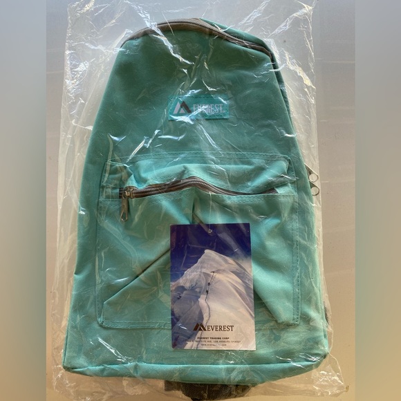 🎒Everest Backpack - Aqua Blue - Picture 2 of 3